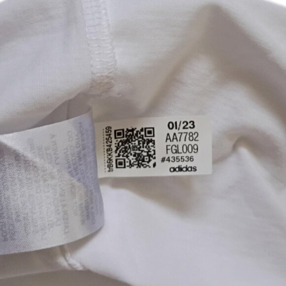 Adidas Camo Logo Graphic T-Shirt White Youth Size M Athletic Casual Tee - Picture 5 of 8